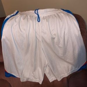 Nike Mens White Athletic Shorts Size XXL